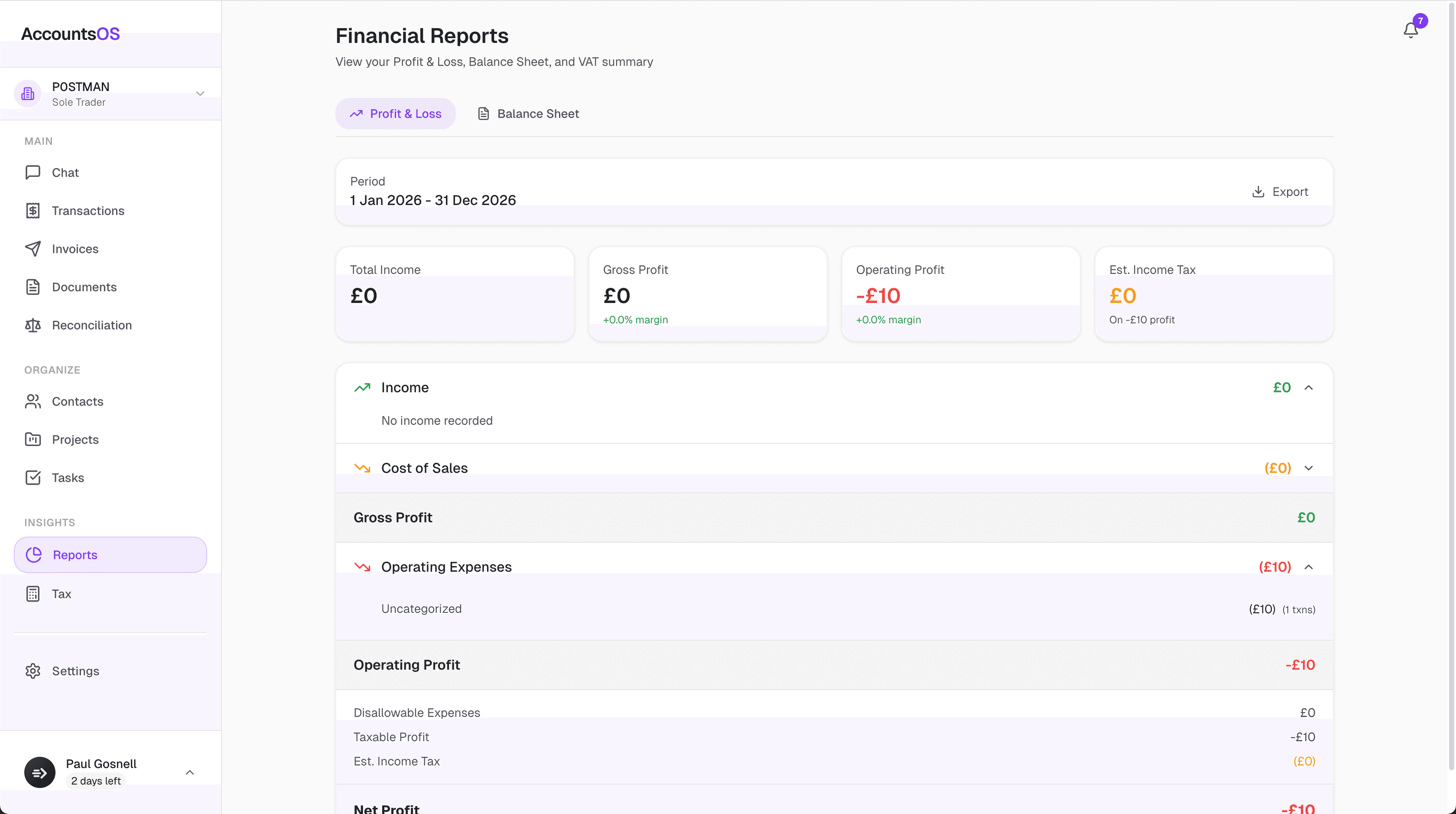 Tax filed in chat.